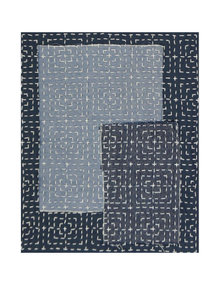 Gabarit pour sashiko Restyle - Diamants