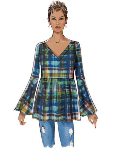 Oberteil-Schnittmuster - Butterick 6486