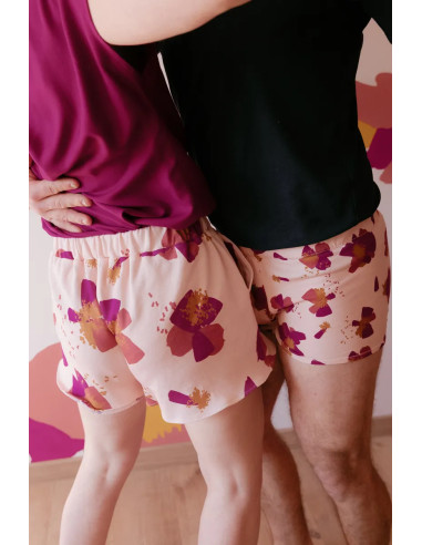 Sweatstoff Anémona Nude - Églantine & Zoé