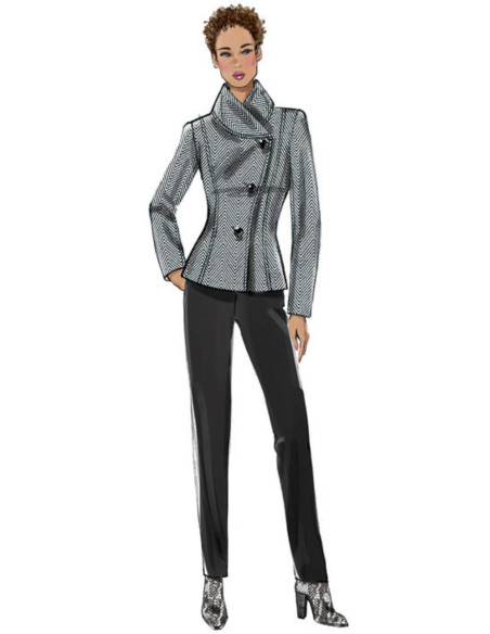 Jacken- und Mantelschnittmuster - Butterick 6497