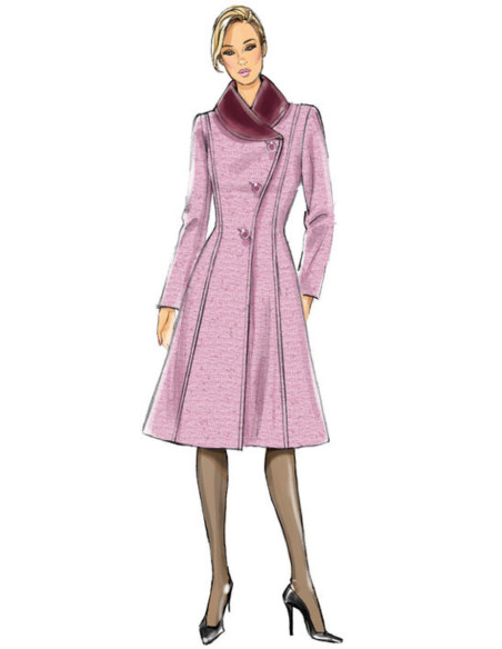 Jacken- und Mantelschnittmuster - Butterick 6497