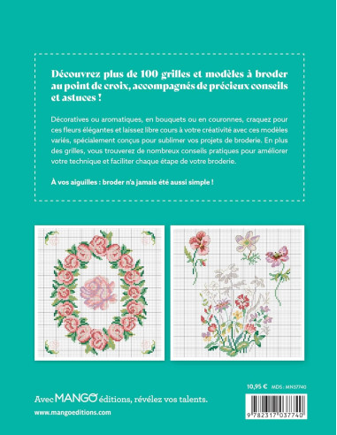 Buch Blumen - 100 Stickmuster