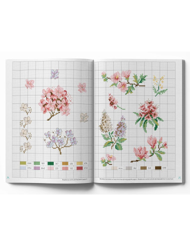 Buch Blumen - 100 Stickmuster