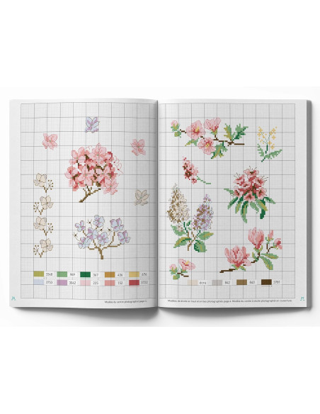 Buch Blumen - 100 Stickmuster