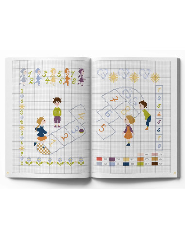 Buch zarte Kindheit - 100 Stickmuster