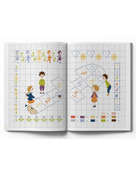 Buch zarte Kindheit - 100 Stickmuster