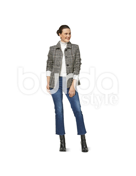 Mantel- und Jackenschnittmuster - Burda 6461
