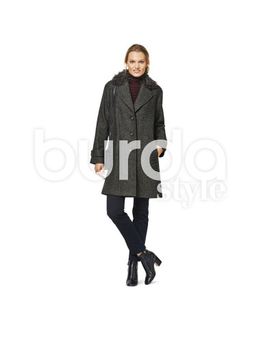 Mantelschnittmuster - Burda 6462