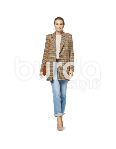 Jackenschnittmuster - Burda 6463