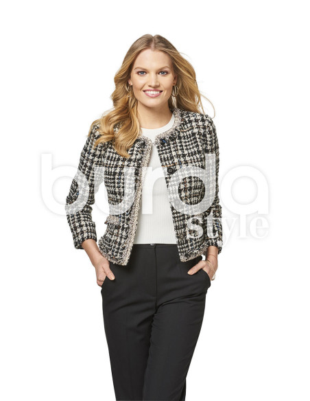 Jackenschnittmuster - Burda 6465