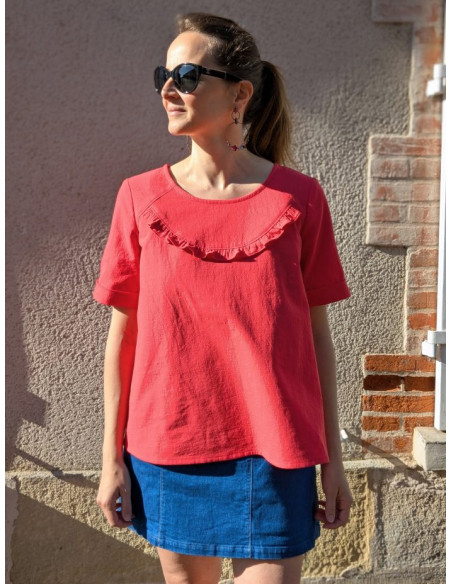 Lunne Top Schnittmuster - Anna Rose Patterns