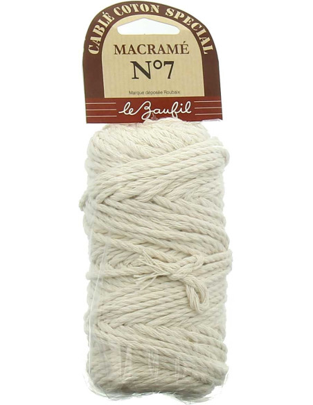 Spezial-Makramee-Baumwolle Nr. 7