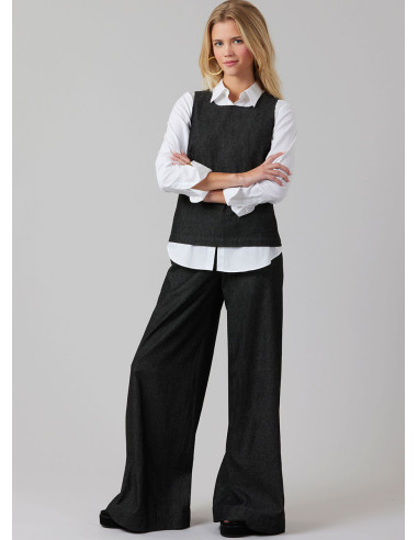 Oberteil- und Kleider-Schnittmuster - McCall's 8562