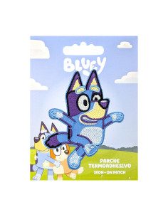Gestickter Aufnäher Bluey - Glücklich