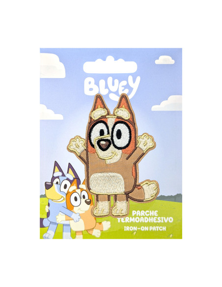 Gestickter Aufnäher Bluey - Glücklicher Bingo