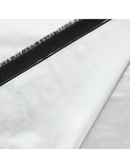 Tissu occultant toile d'ombrage - Argent