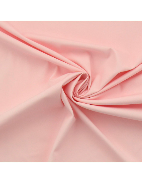 Stretch-Baumwollpopeline - Rosa