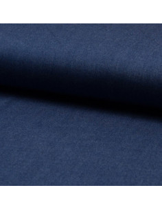 Viskose-Chambray-Stoff - Jeansblau
