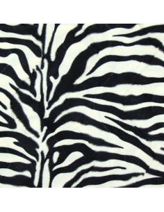 Stoff mit Tierhaut-Effekt - Zebra