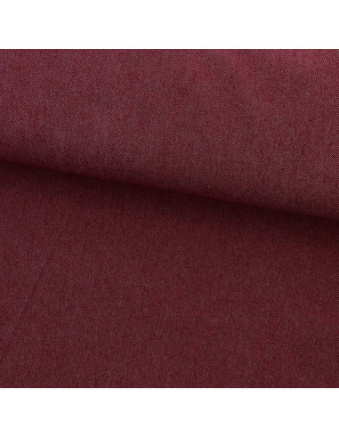 Stretch-Denim-Stoff - Bordeaux