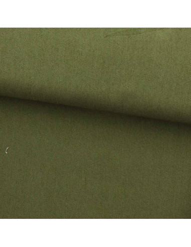 Stretch-Denim-Stoff - Khaki