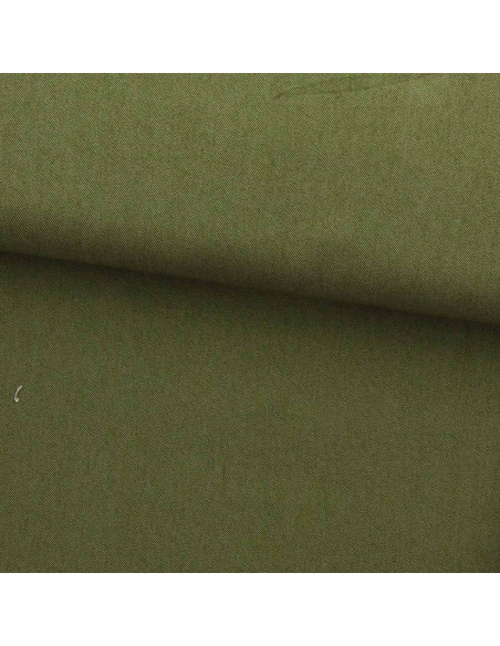 Stretch-Denim-Stoff - Khaki