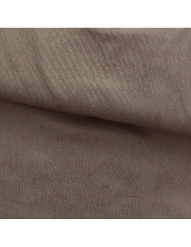 Stretch-Denim-Stoff - Taupe