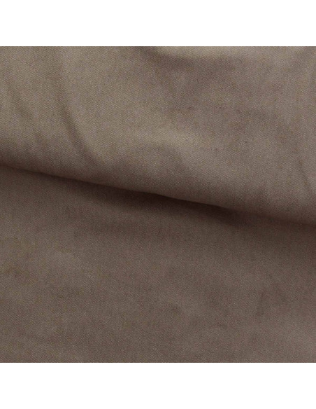 Stretch-Denim-Stoff - Taupe