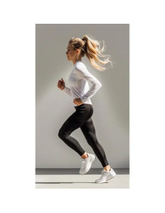 Sport-Lycra-Stoff - Schwarz 2