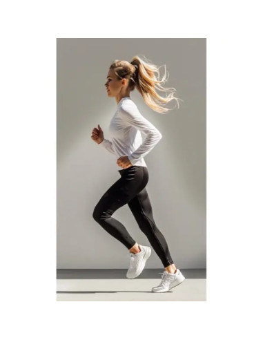 Sport-Lycra-Stoff - Schwarz