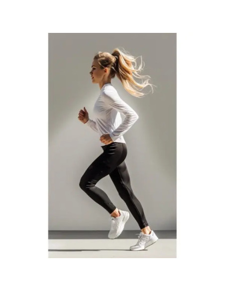 Sport-Lycra-Stoff - Schwarz