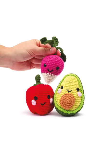 Amigurumi-Häkelset - Mein Gemüse
