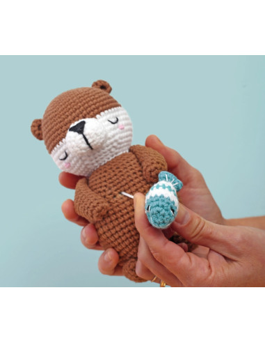 Amigurumi-Häkelset - Musikalischer Otter