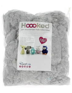 Hoooked Füllfaser 250 g - Wolkengrau