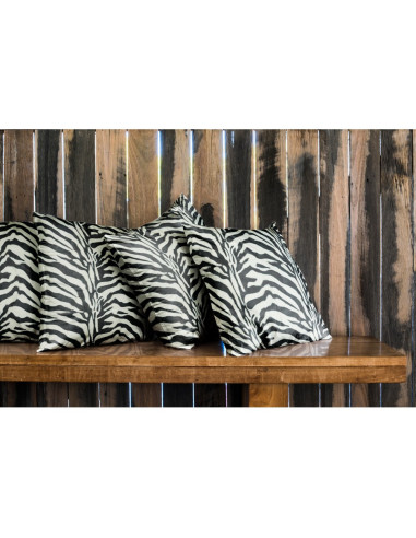 Stoff mit Tierhaut-Effekt - Zebra