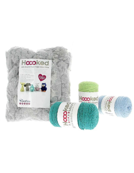Hoooked Füllfaser 250 g - Wolkengrau
