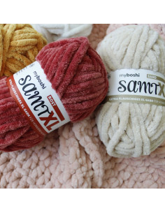 Samt Chenille Garn XL Myboshi