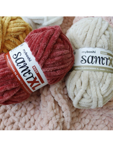 Samt Chenille Garn XL Myboshi