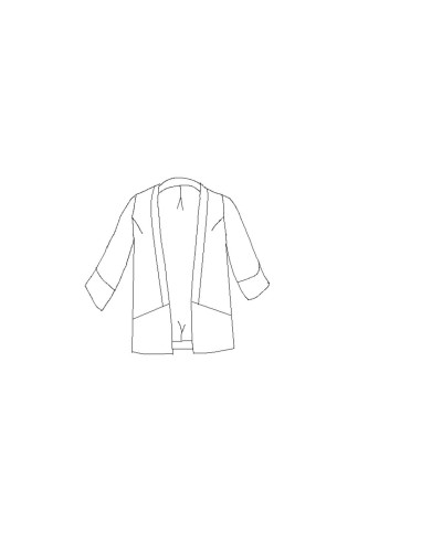Schnittmuster für Jacke Sable - Maison Fauve