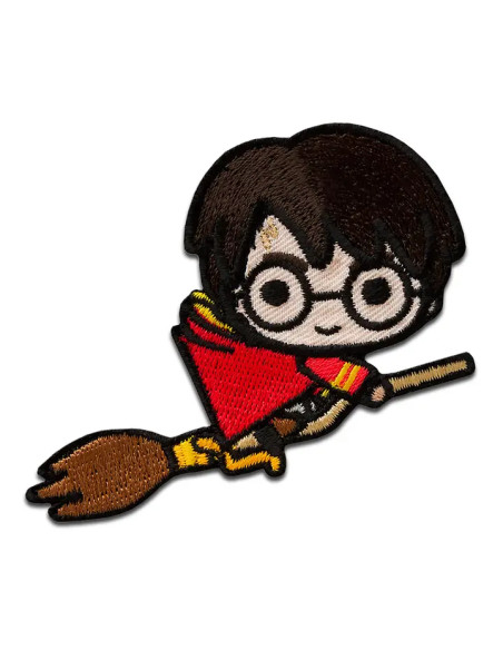 Harry Potter Bügelbild - Harry auf seinem Besen
