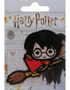 Harry Potter Bügelbild - Harry auf seinem Besen 2