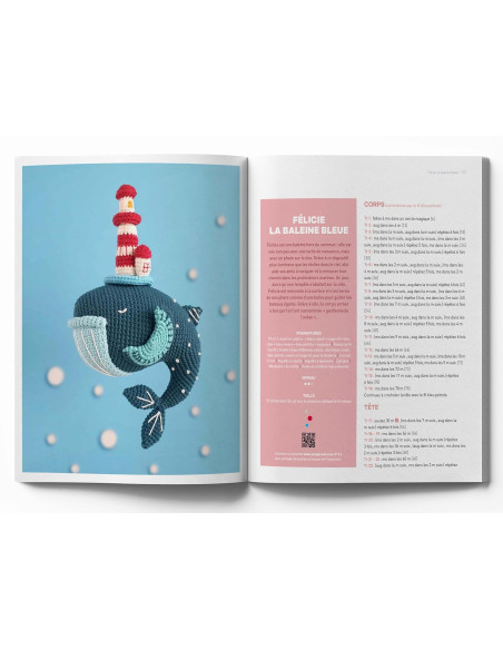 Buch über maritime Amigurumis