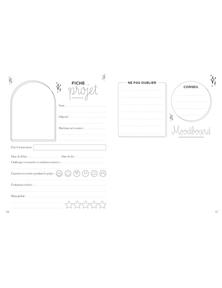 Buch mein kreatives Projektbuch