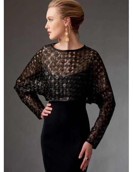 Bolero- und Minicape-Schnittmuster - Vogue 9276