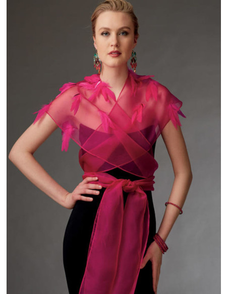 Bolero- und Minicape-Schnittmuster - Vogue 9276