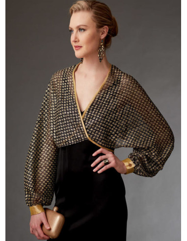Bolero- und Minicape-Schnittmuster - Vogue 9276