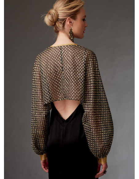 Bolero- und Minicape-Schnittmuster - Vogue 9276