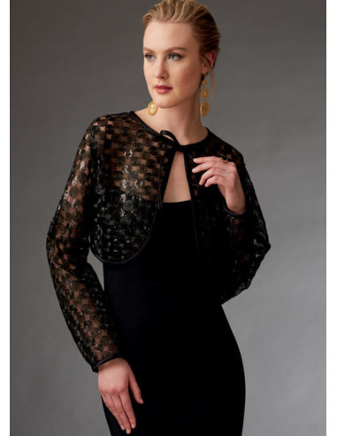 Bolero- und Minicape-Schnittmuster - Vogue 9276