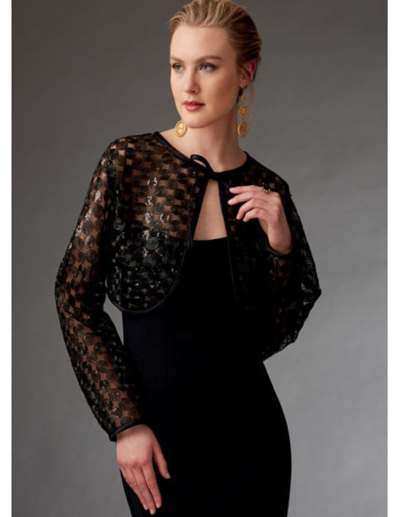 Bolero- und Minicape-Schnittmuster - Vogue 9276