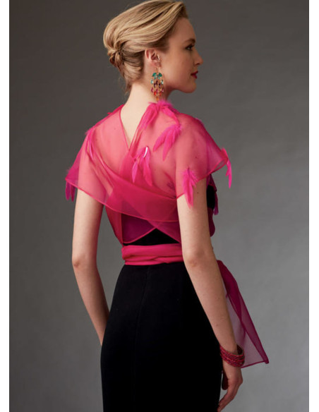 Bolero- und Minicape-Schnittmuster - Vogue 9276